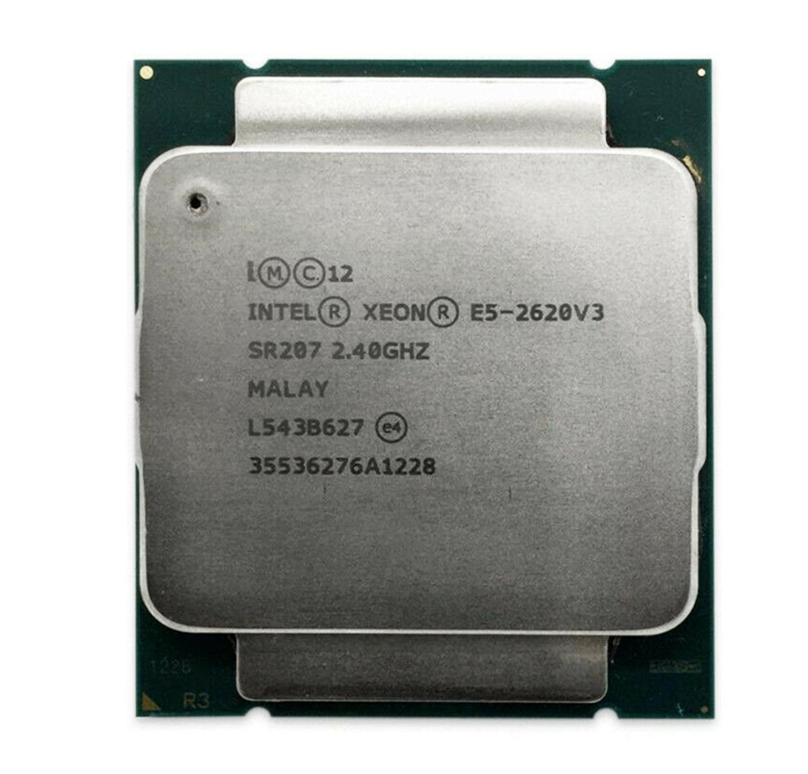 Lot of 4 Intel Xeon CPU E5-2620 V3 2.40 GHz 15MB Cache 6 Core SR207
