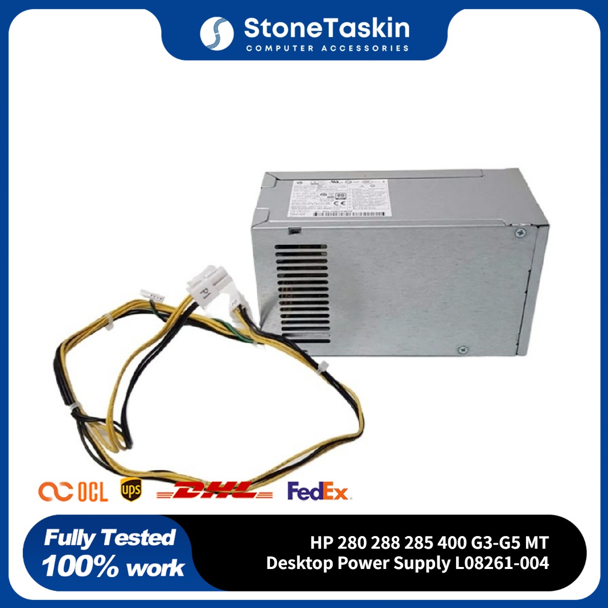 HP 280 288 285 400 G3-G5 MT Desktop Power Supply L08261-004