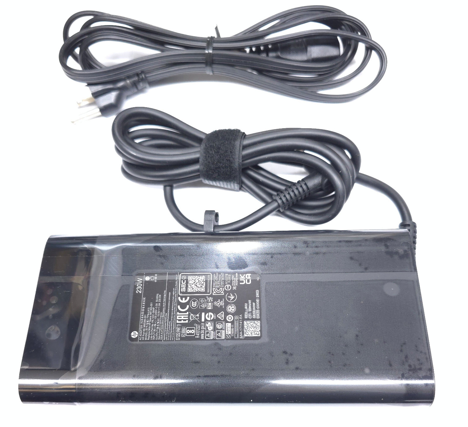 New Geniune 230W AC Charger For HP M85389-003 M41303-001 M85389-001 (Grey Tip)