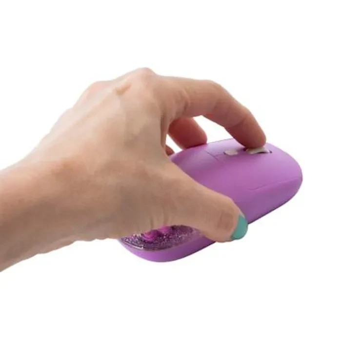 iJoy Water Glitter 2.4G Wireless Mouse USB for PC Mac Windows Cordless Optical