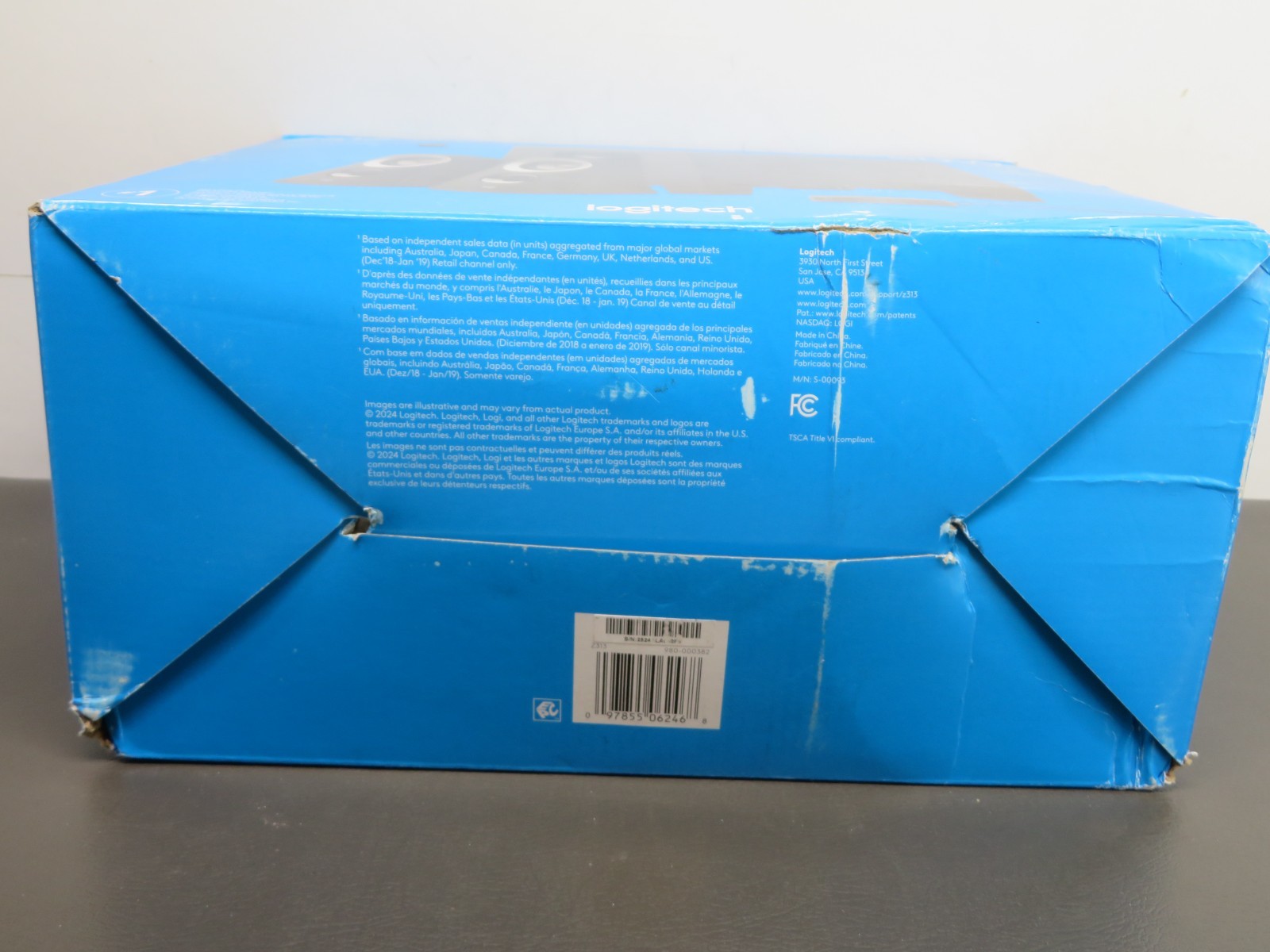 (USED) LOGITECH Z313 COMPUTER SPEAKER SYSTEM SUBWOOFER CONTROL POD- TESTED/READ