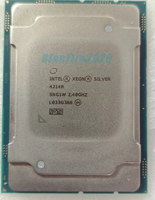 Intel Xeon Silver 4214R SRG1W 2.40GHz 12-Core 16.5MB Cache CPU Processor