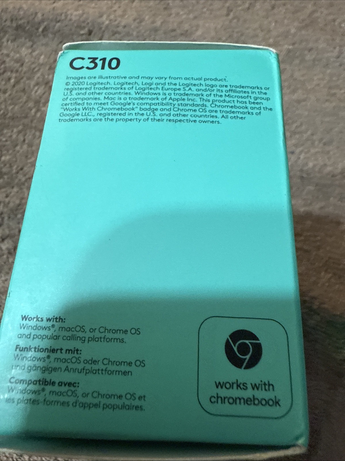 NEW Logitech HD Webcam C310, Standard Packaging 720P HD Ships within 24 hours