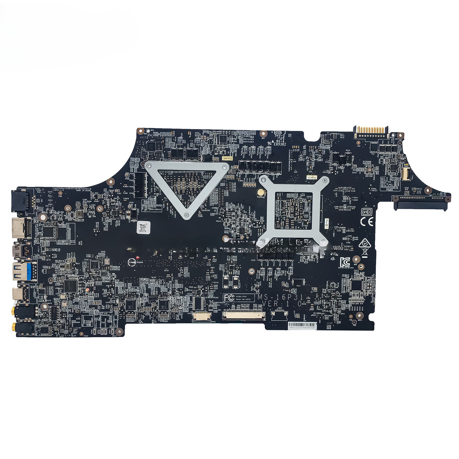 MS-16P31 Mainboard For MSI GE73 GE73VR GE63 GE63V MS-16P3 i7-7700HQ GTX1050 Ti
