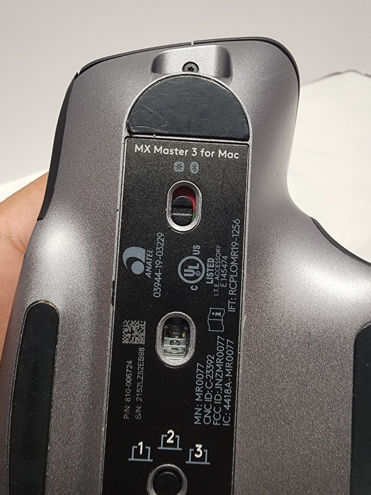 Logitech MX Master 3 For Mac Wireless Mouse – Black