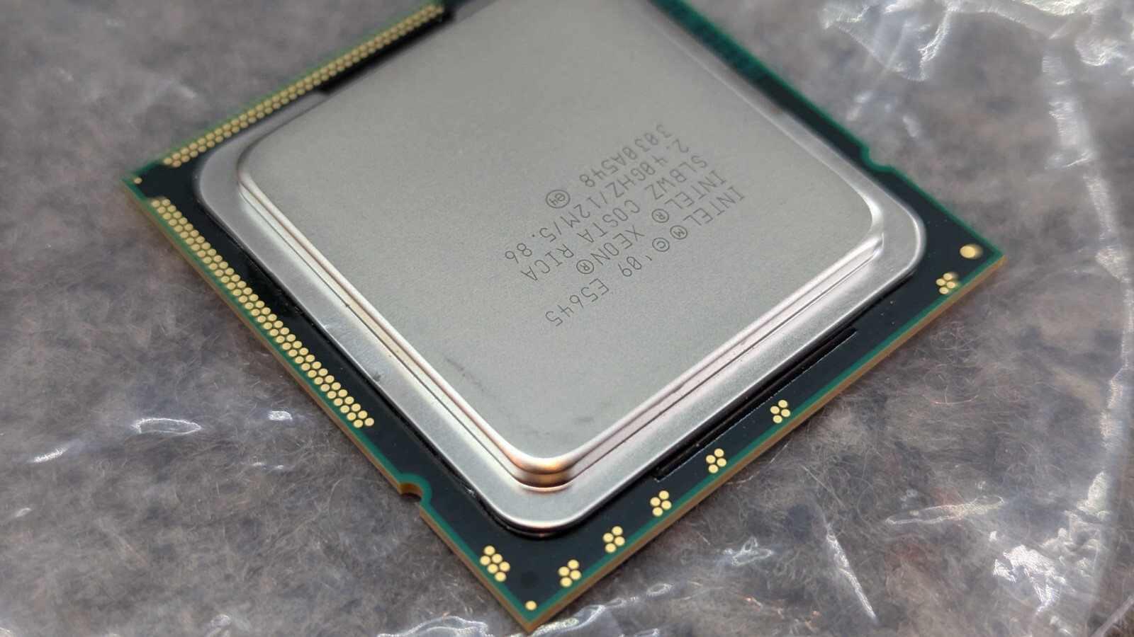 SLBWZ Intel E5645 2.40GHz 5.86GT/s QPI 12MB L3 Cache Socket LGA1366 Processor