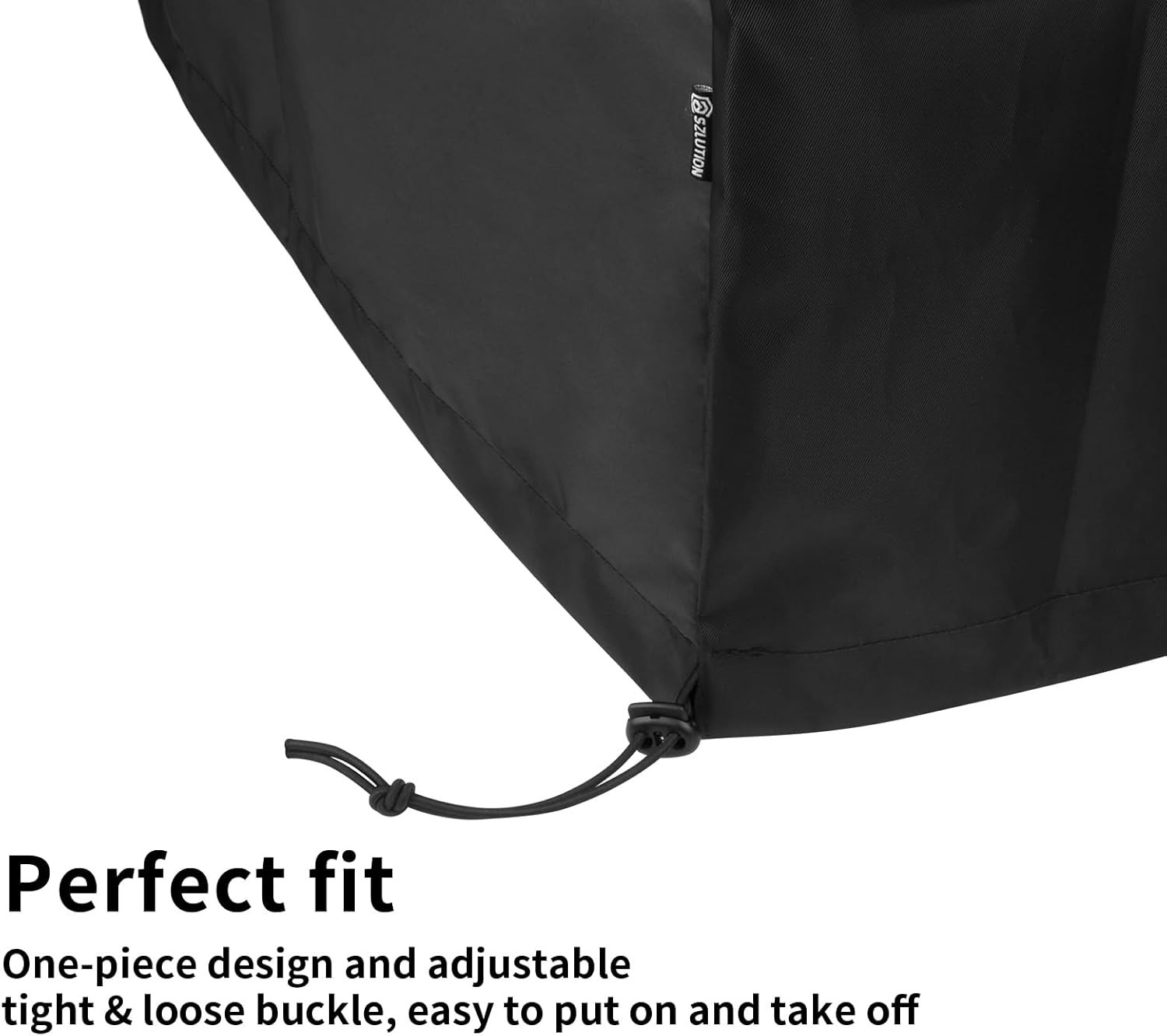 Antistatic Mid-Tower PC Dust Cover Water-Resistant Desktop Case Protector with E