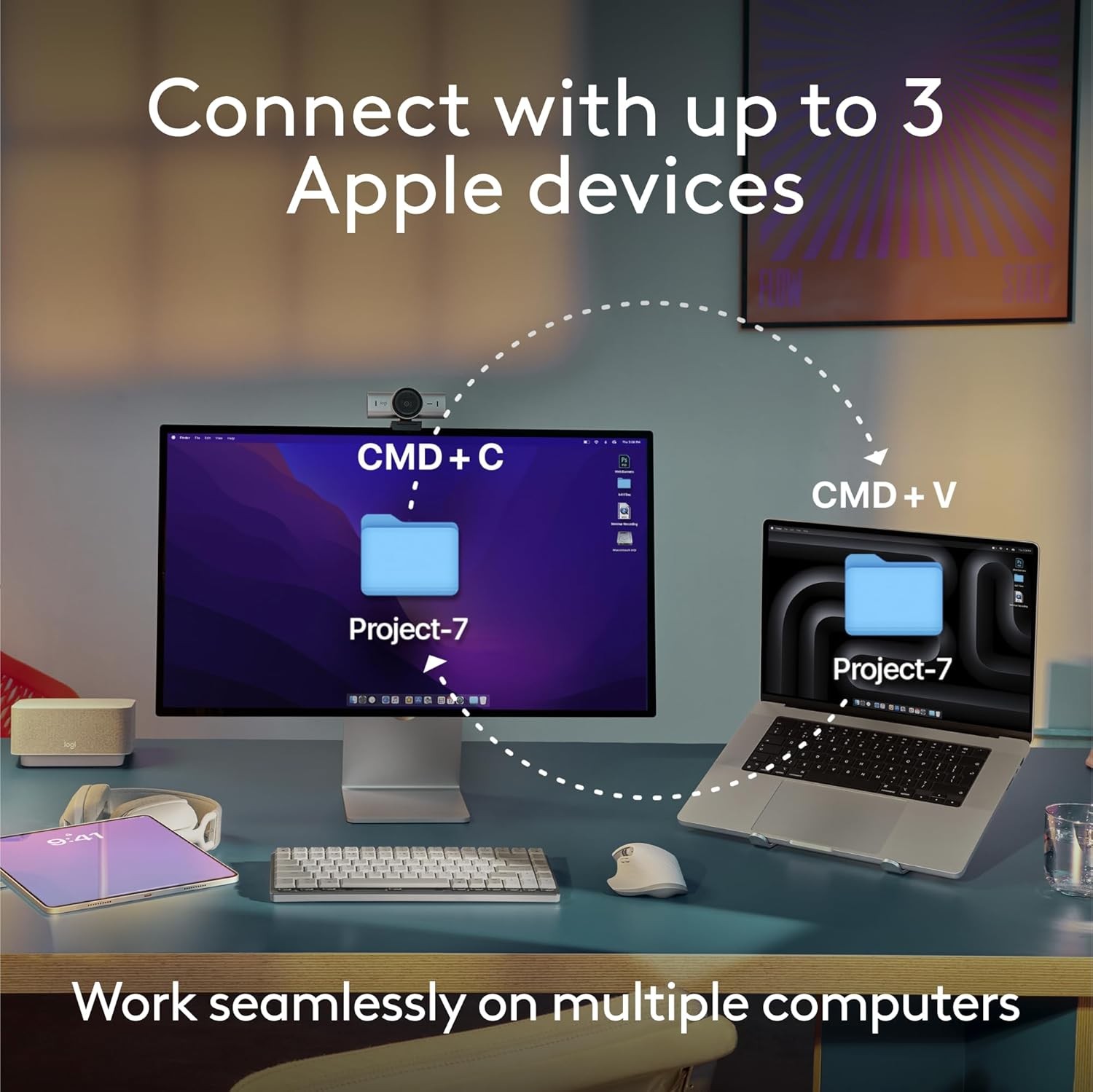 MX Keys S Wireless Keyboard for Mac