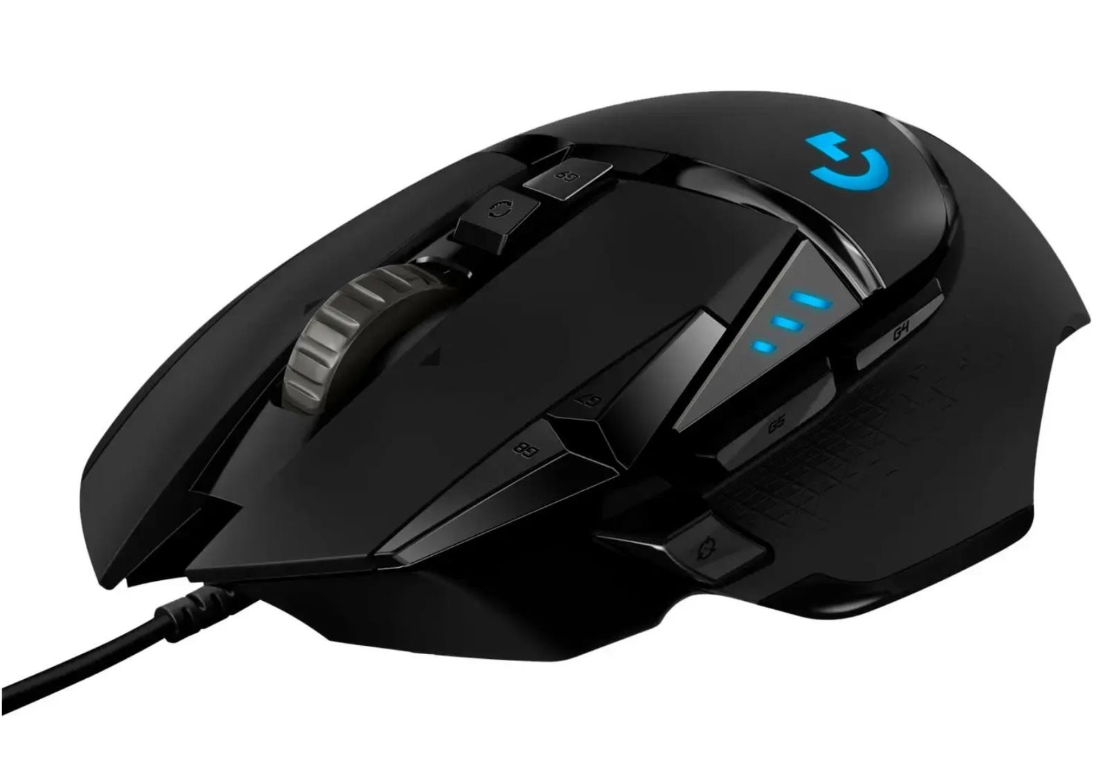 Logitech G502 HERO Wired Gaming Mouse – Black