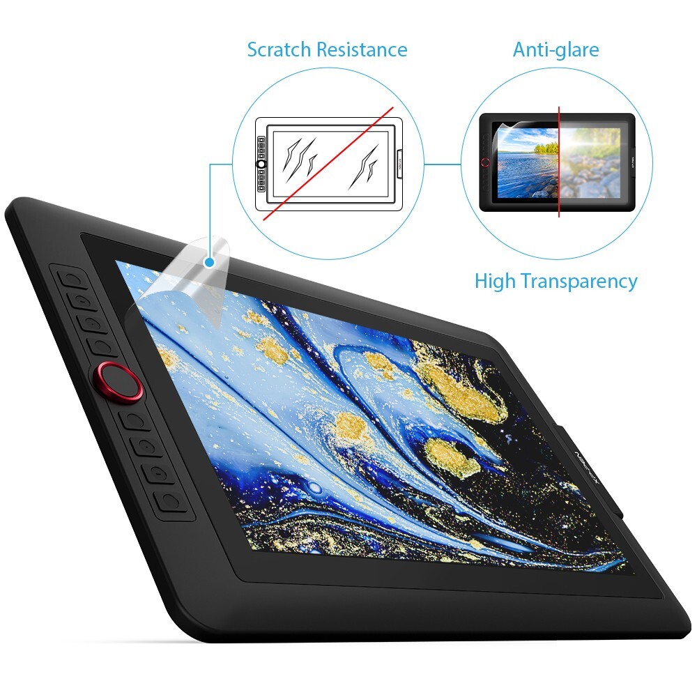 XP-Pen Artist 15.6 Pro Graphics Drawing Tablet Used 60° Tilt 8192 Open Box