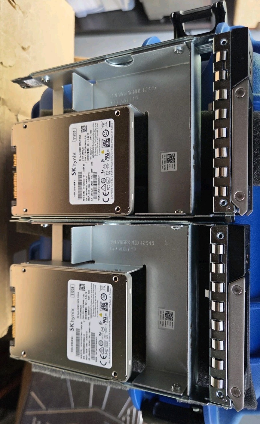 SK Hynix SC401 SATA SSD 512GB HFS512G32TNH-73A0A BB With Or Without Server Tray