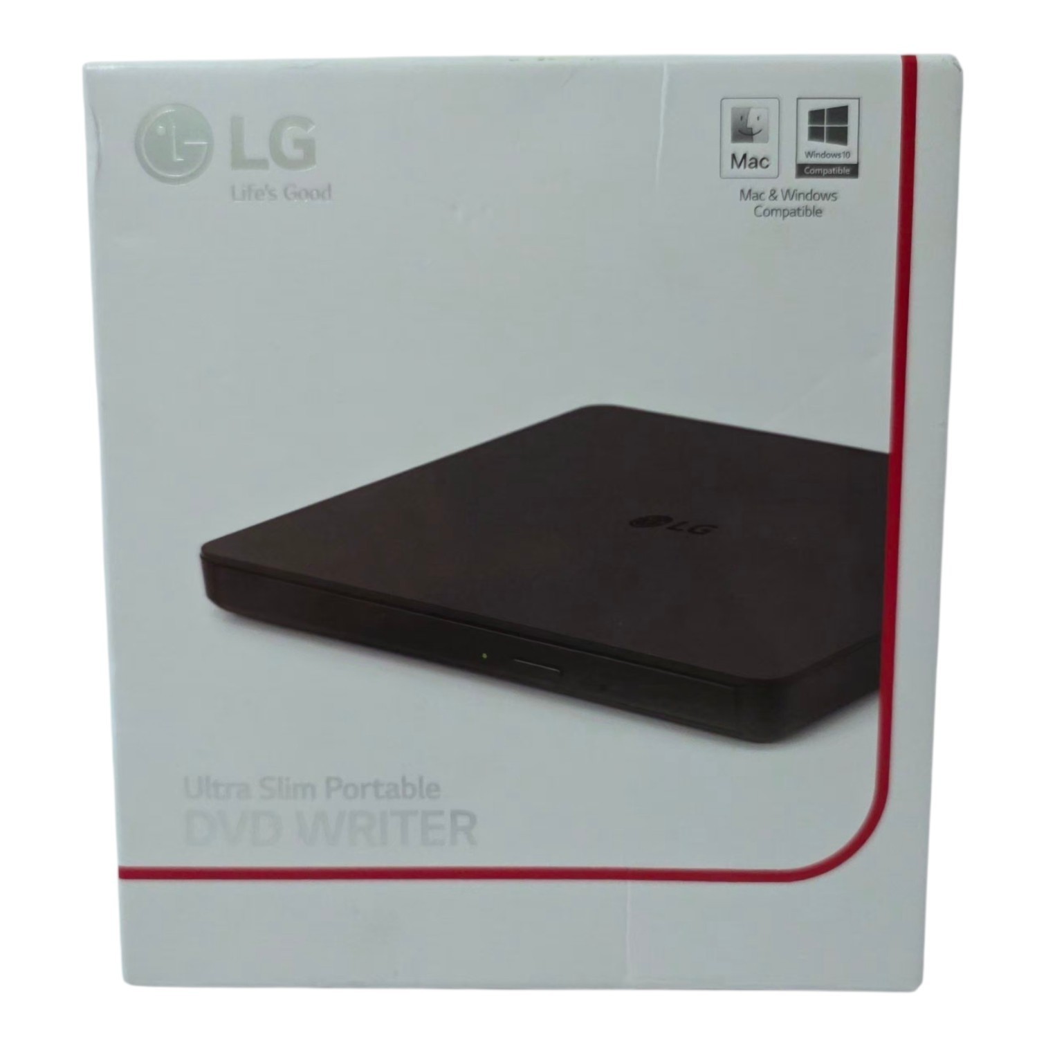 LG Ultra Slim Portable DVD Writer – USB External DVD/CD Burner – Windows/Mac