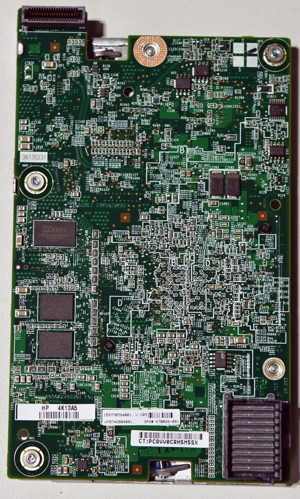 HP Smart Array P220i RAID 512MB FBWC Controller 670026-001 690164-B21 684370-001