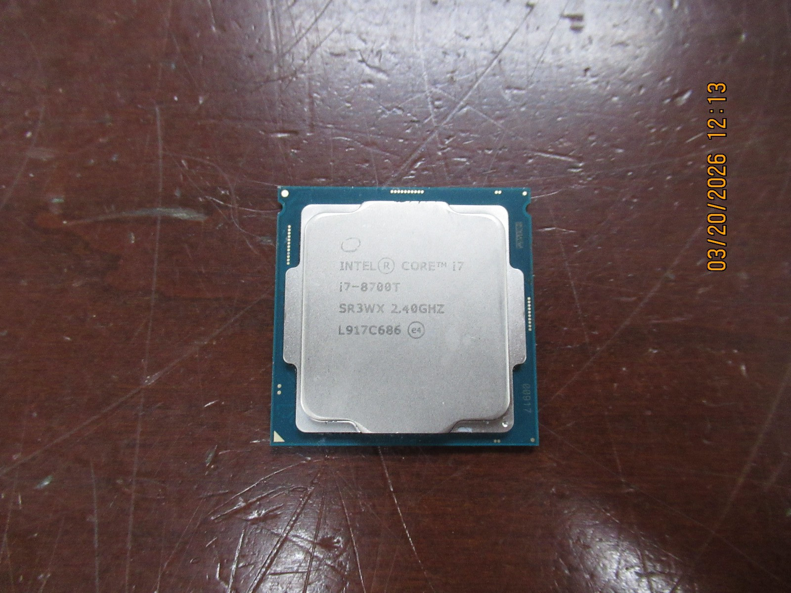 Intel Core SR3WX i7-8700T 2.40GHz Processor