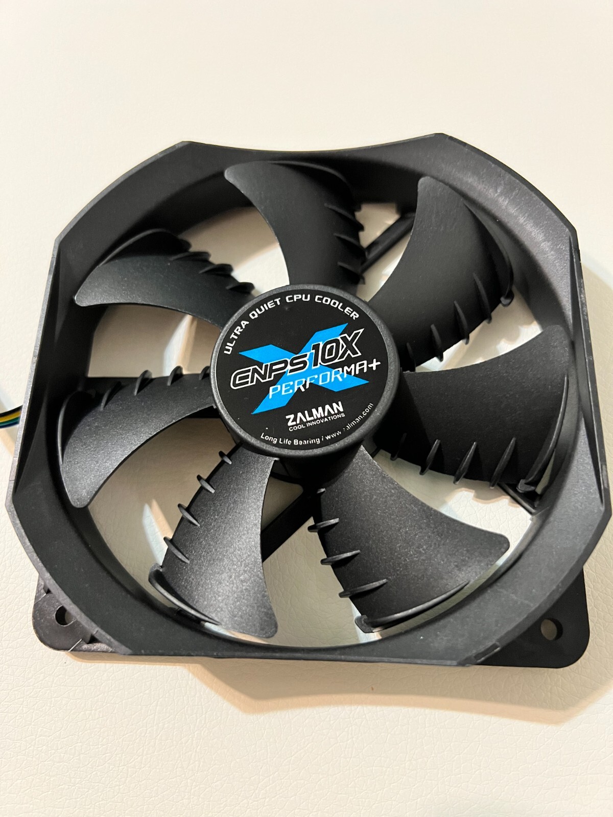 2X Zalman PERFORMA+ 120mm Fan case RADIATOR 4 Pin PWM 12V 0.20A,ORIGIN