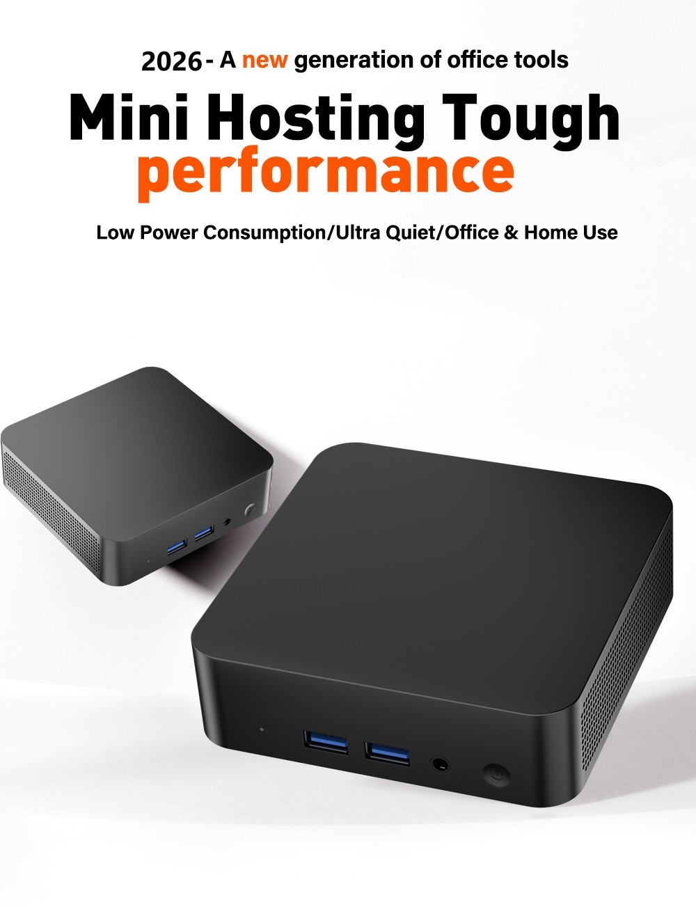 Mini PC Intel N150 3.6GHz Win11 16GB DDR4 Max 512GB SSD Triple Screen WiFi6 Home
