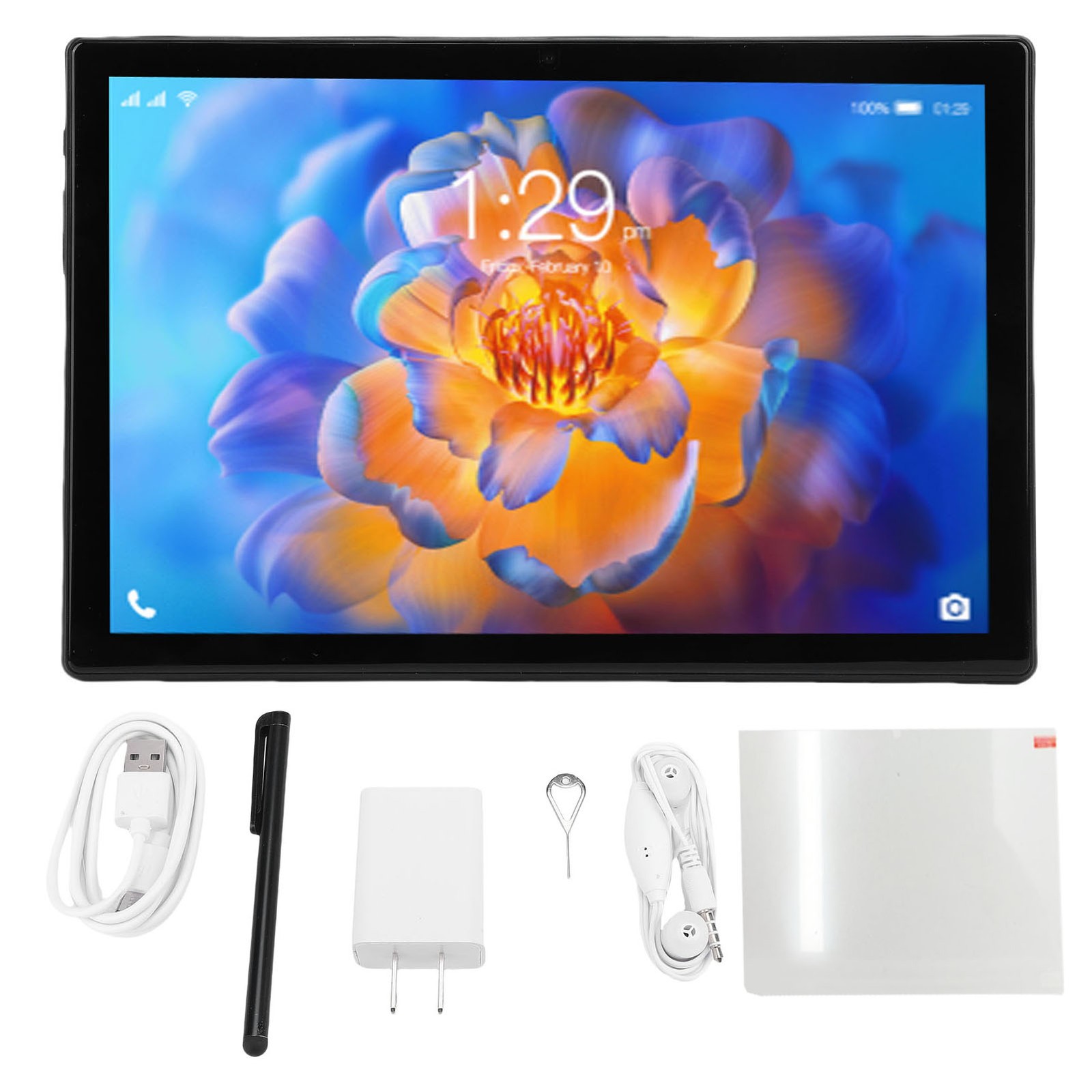 10.1 Inch 2560×1600 Tablet Android 14 12GB RAM 512GB ROM Octa Core 5G WiFi 6