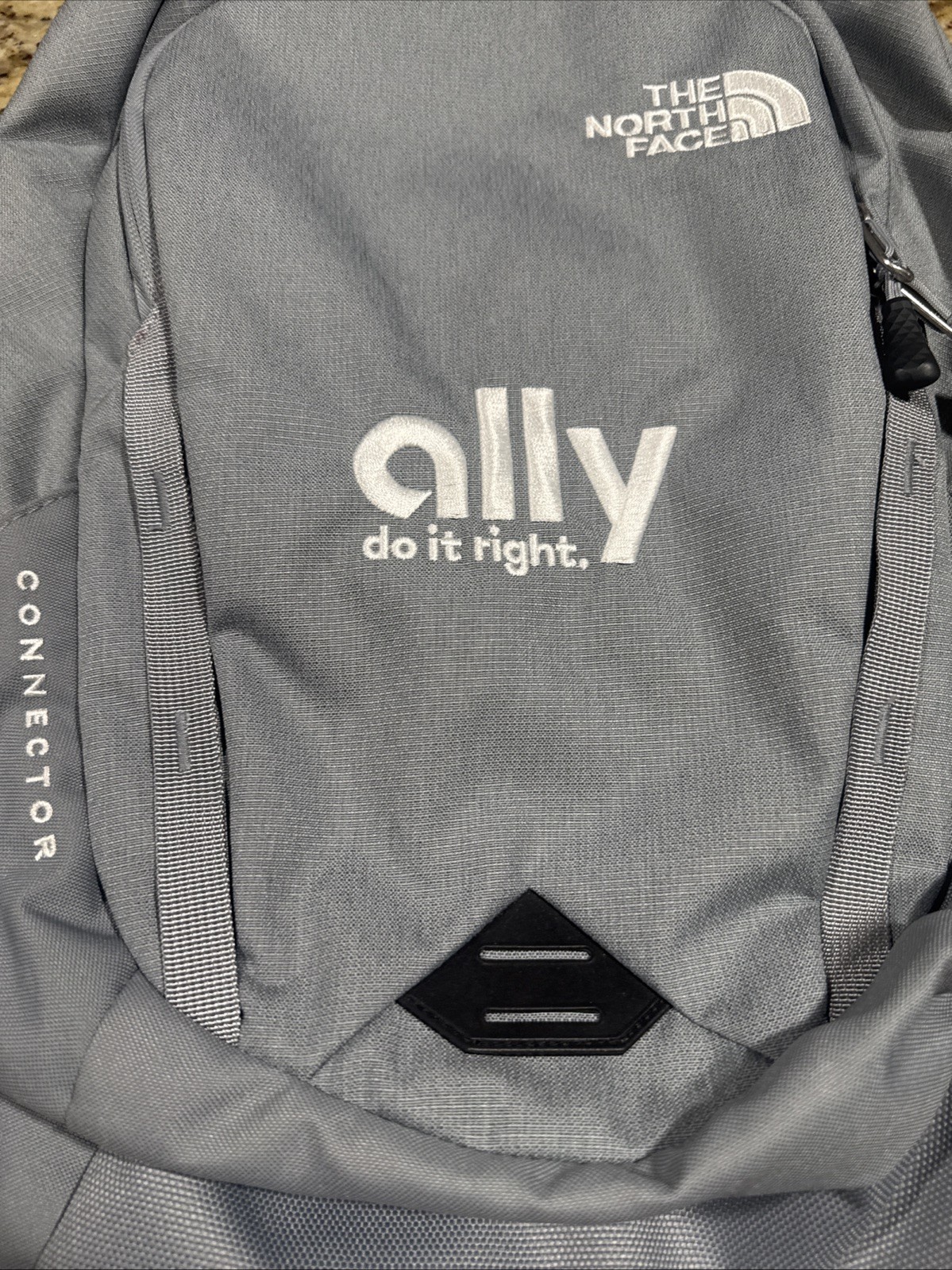 The North Face Connector Backpack Adult One Size Gray Corporate Logo* Nice Cpix