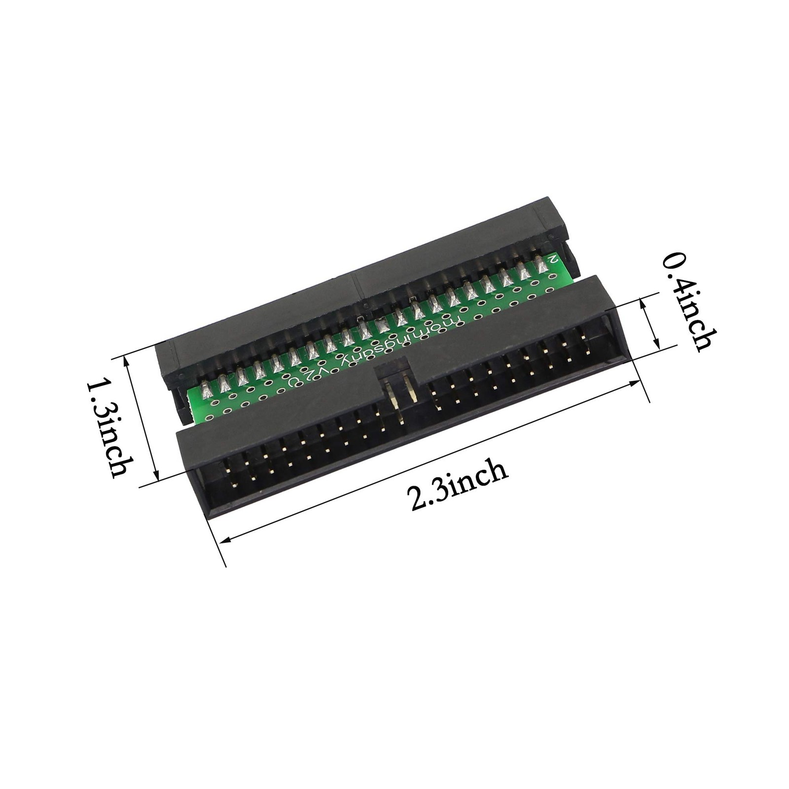 PNGKNYOCN IDE 40 Pin Male to Male Hard Drive Adapter 3.5 Inch Hard Disk Inter…
