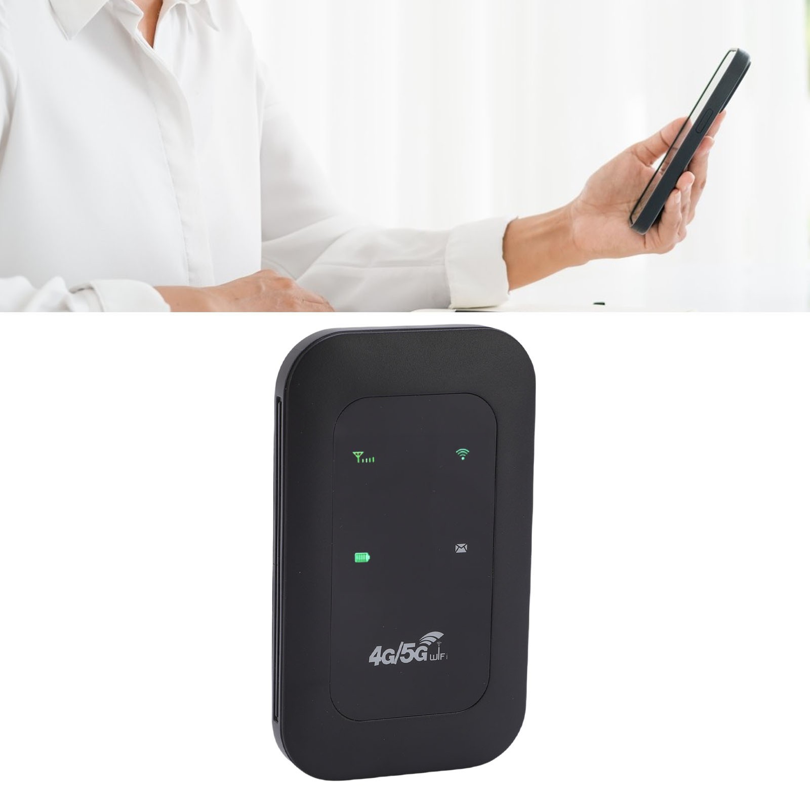 10 Device 4G LTE Mobile Router 300Mbps High Speed SIM Card Slot Portable Wi IKUV