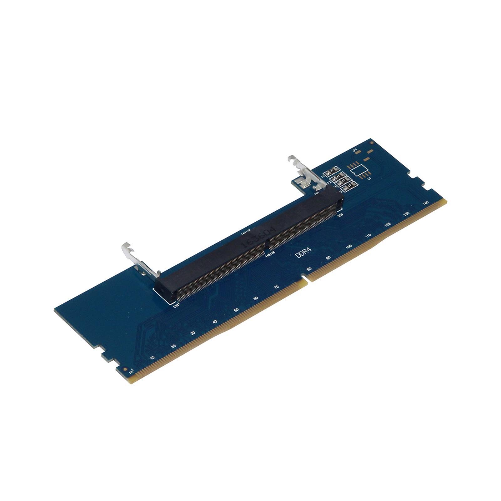 2Pcs Laptop DDR4 RAM to Desktop Adapter Card Memory Tester SO DIMM to DDR4 HOT