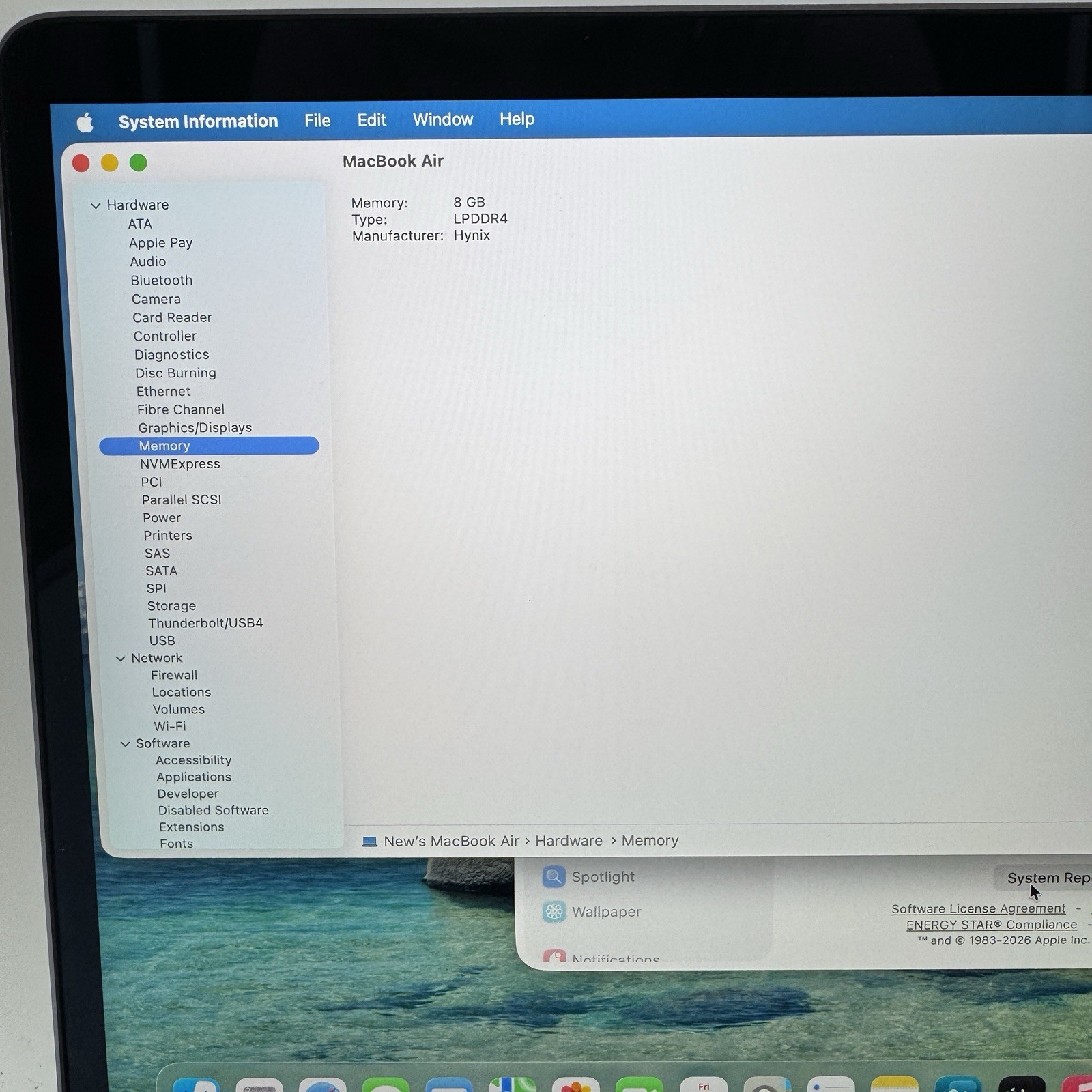 Apple MacBook Air M1 2020 13″ (A2337) | M1 8-Core 3.20GHz | 8GB RAM | 512GB SSD