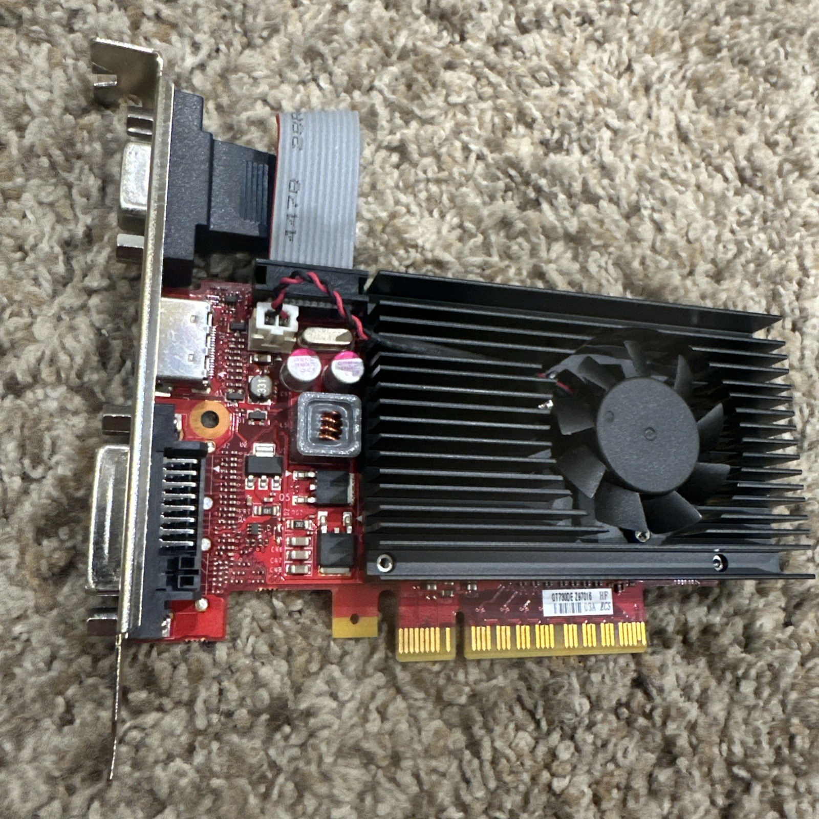 Dell NVIDIA GeForce GT730 2GB DDR3 High Profile Graphics Card 0J27RG Untested!