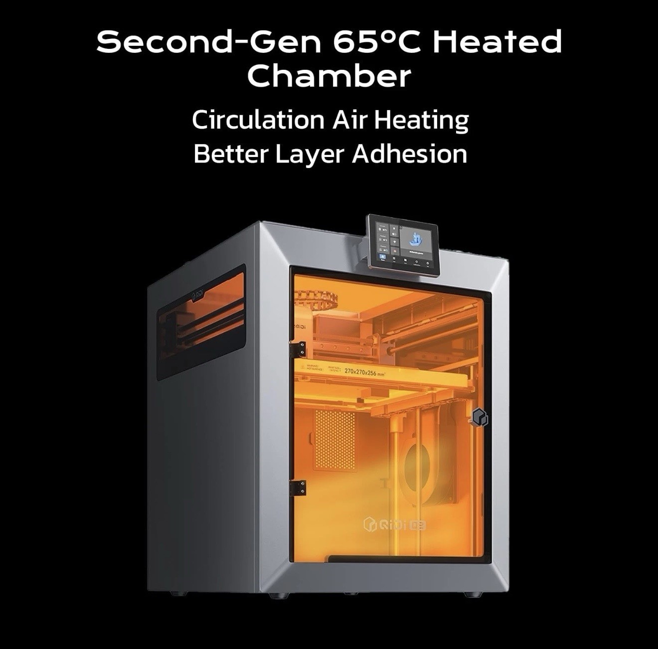 Open Box QIDI Q2 Combo 3D Printer 65°C Heated Chamber Multi Material AMS