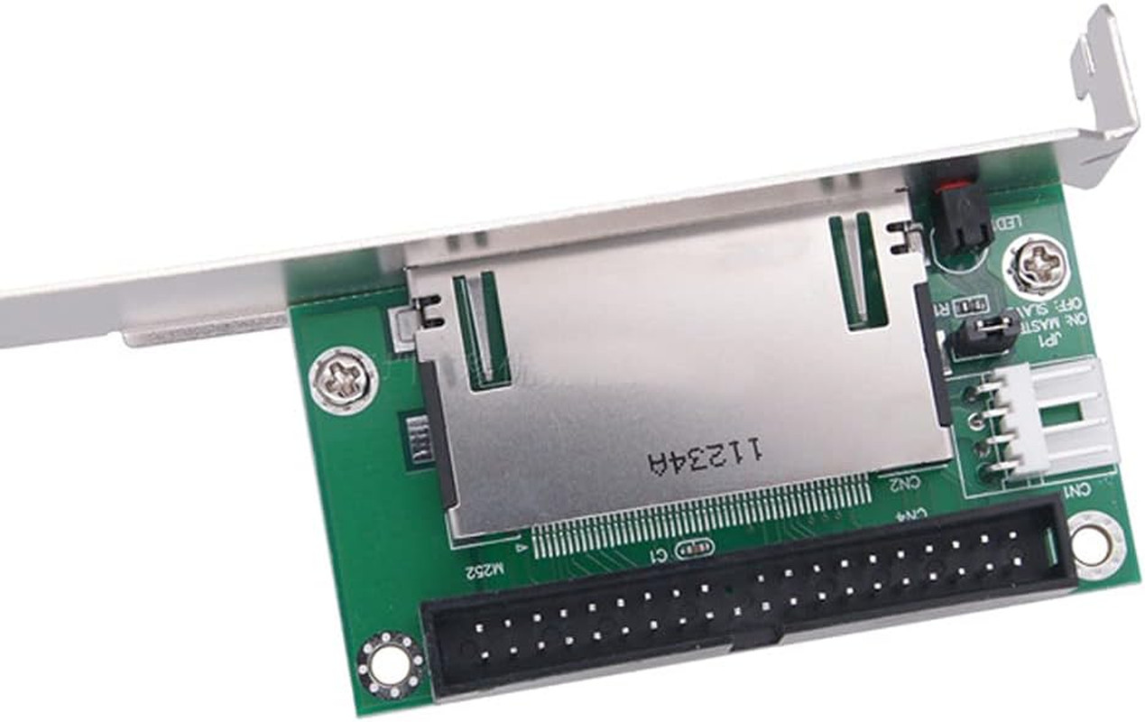 1Pcs CF to IDE Adapter 40-Pin CF Compact Flash Card to 3.5 Converter with PCI Br