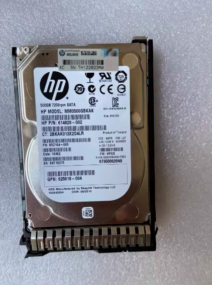 HPE 655708-B21 656107-001 632085-002 500GB 7.2K 6Gb/S 2.5″ SATA HDD W/CADDY