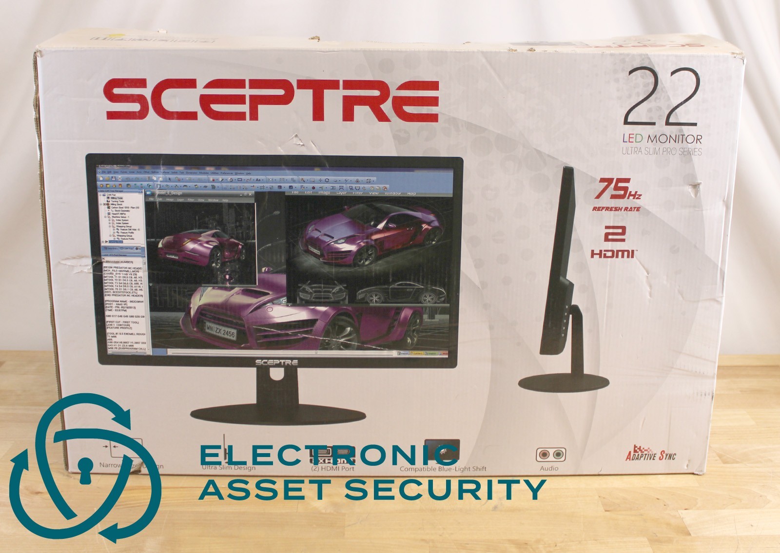 Sceptre 22 LED Monitor Ultra Slim Pro Series (New Open Box)