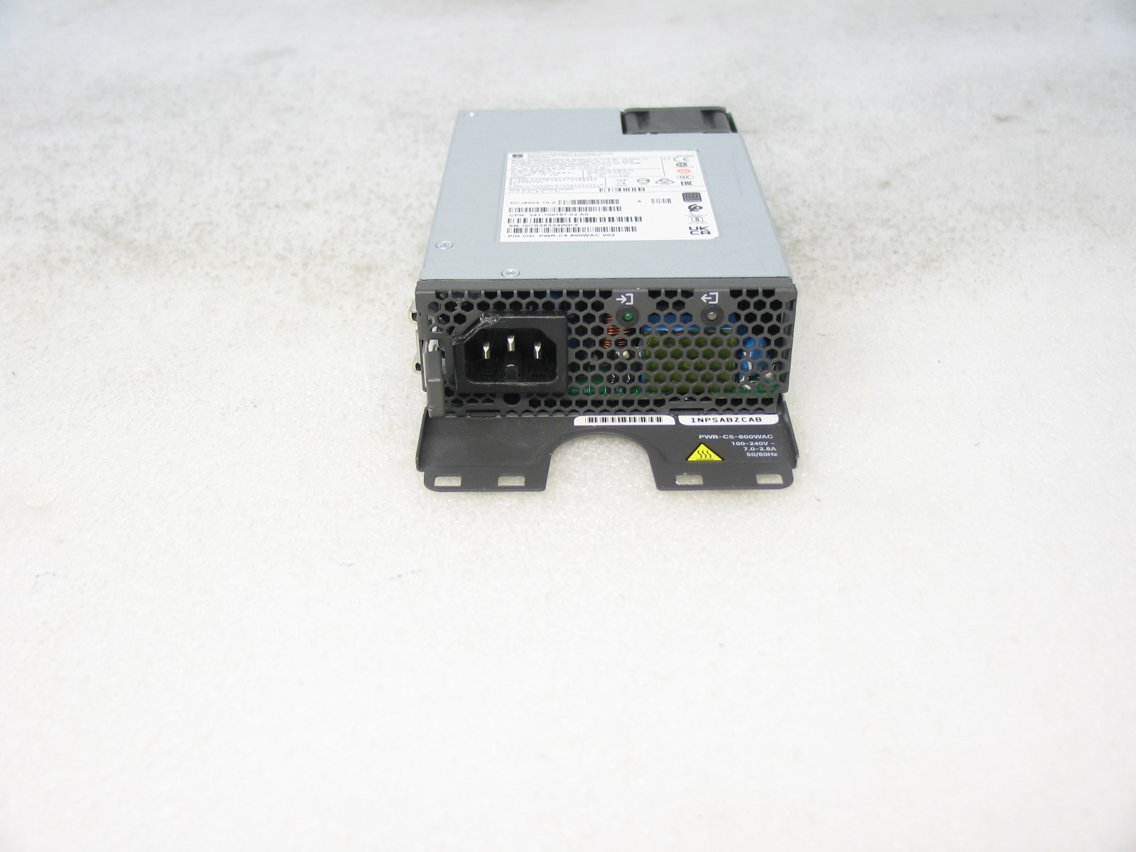 Cisco PWR-C5-600WAC Power Supply 600W for C9200/C9200L (missing handle) – TESTED