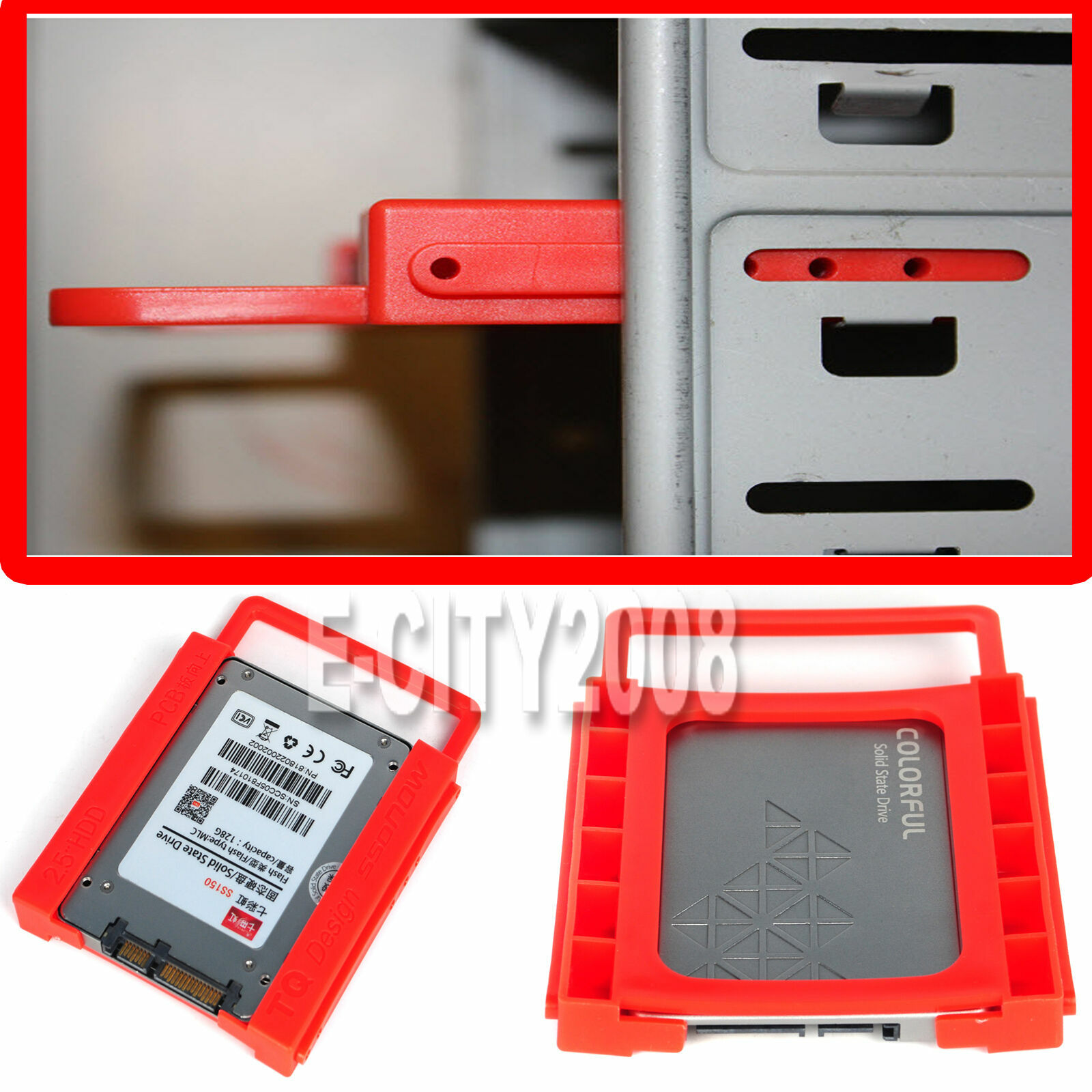 120GB to 1TB SSD Solid State Drive 2.5″ SATA W/ Windows 10 Pro For Desktop Pc