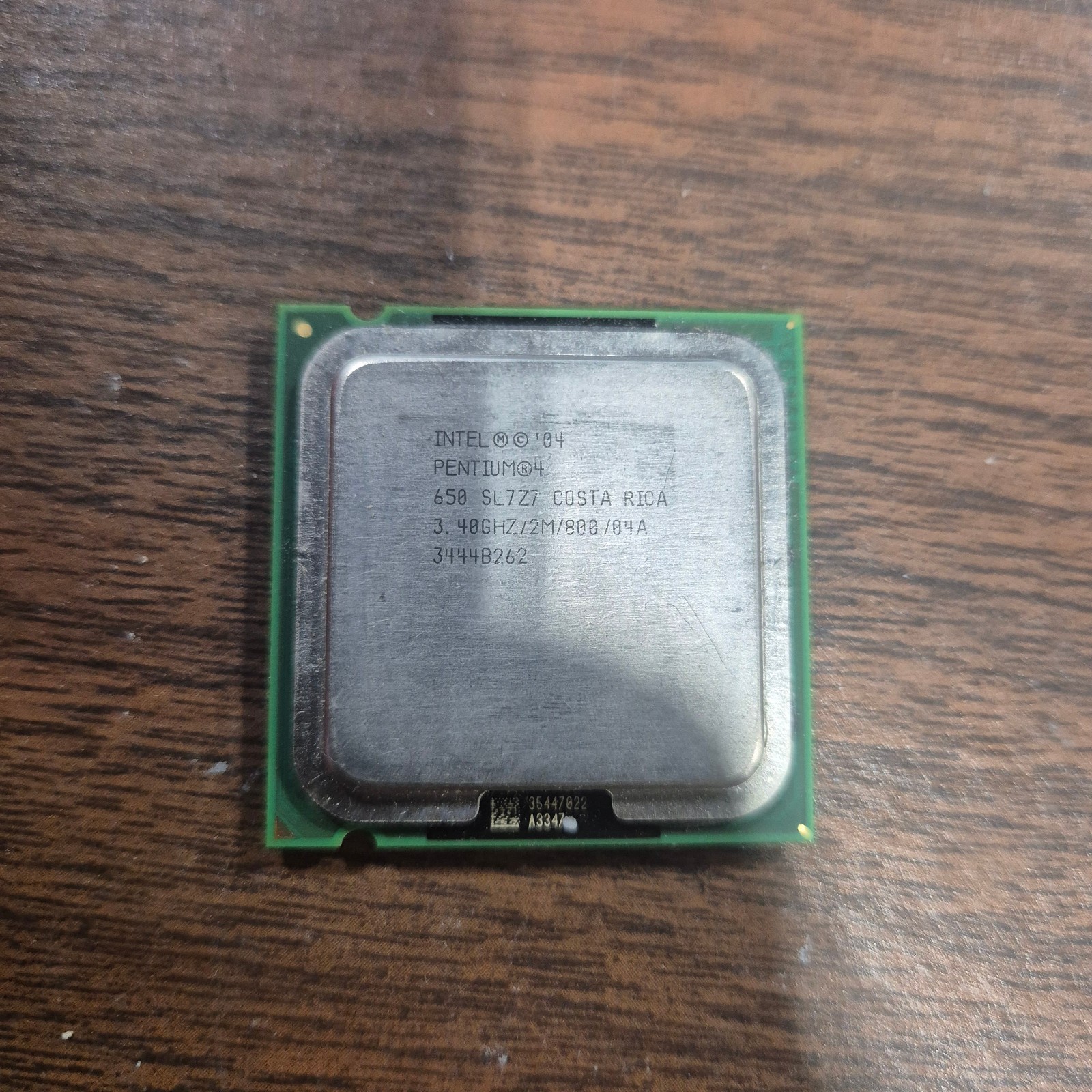 Intel Pentium 4 658 SL7Z7 3.40GHz CPU LGA775 800MHz 2MB Cache Processor
