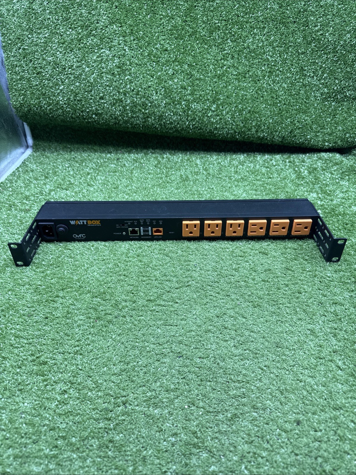 WattBox WB-800-IPVM-6 800 Series IP Surge Protector 6-Individually Controlled S6