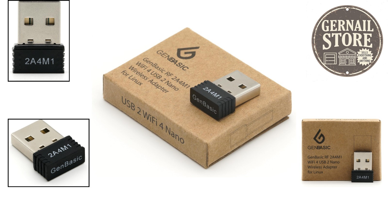 150Mbps WiFi USB Nano Dongle for Linux, Windows and Mac – Secure & Compact
