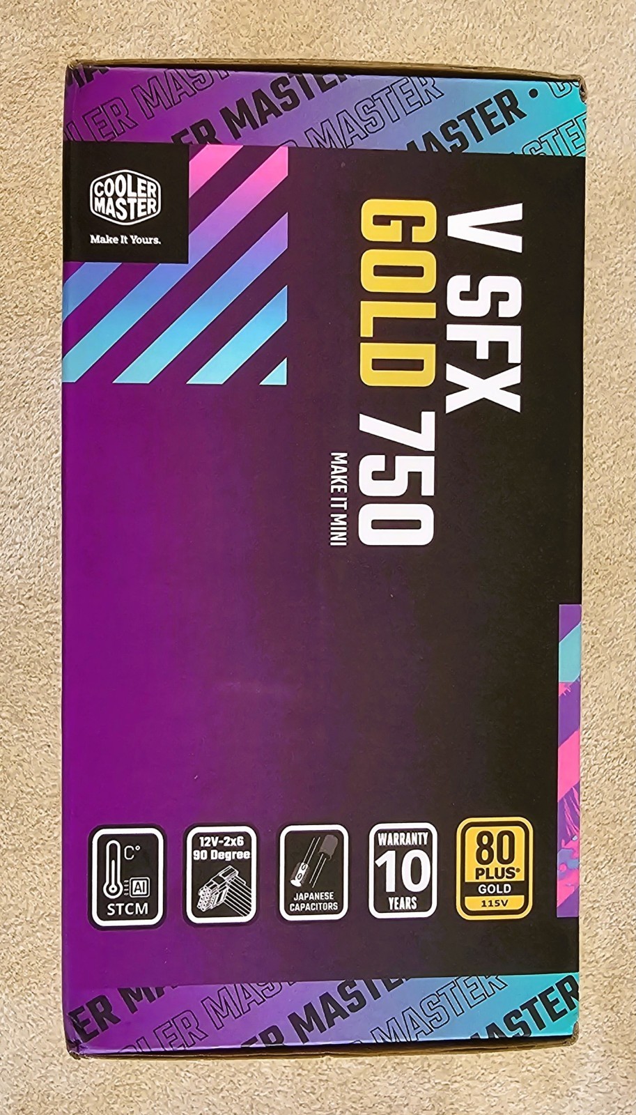 Cooler Master V SFX Gold 750 Watts ATX 3.1 Modular PSU – Barely Used