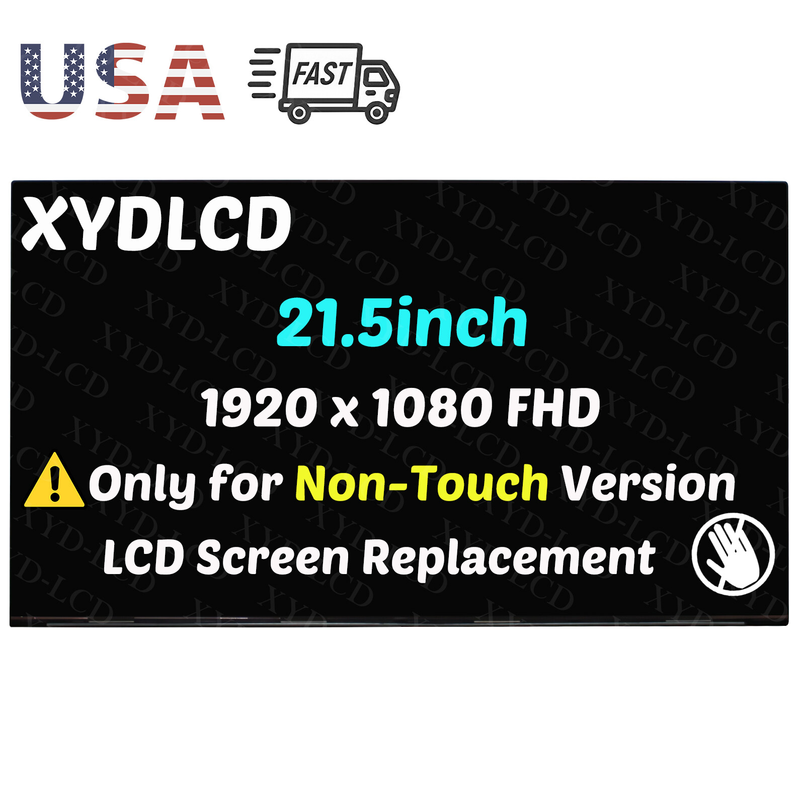 21.5in for Dell Optiplex 3000 AIO LCD Non-Touch FHD Replacement Screen Display