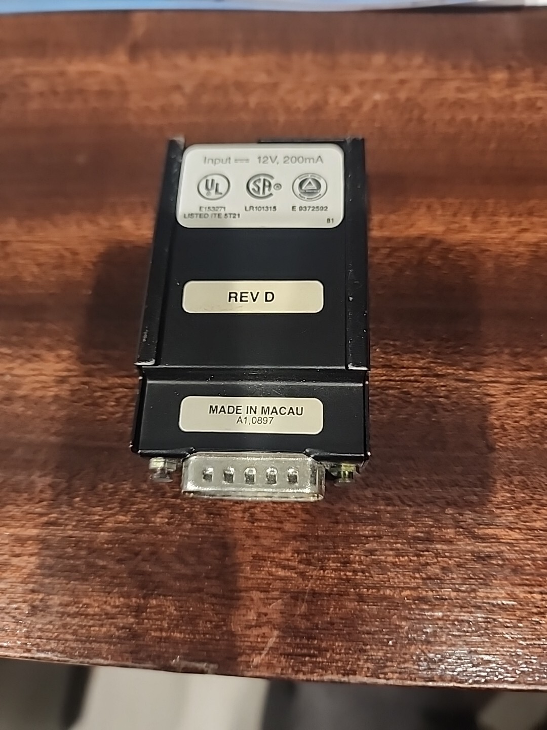 Milan Micro.Twist Ethernet 802.3 Transceiver MIL-10P 10BaseT 12v DC 200mA