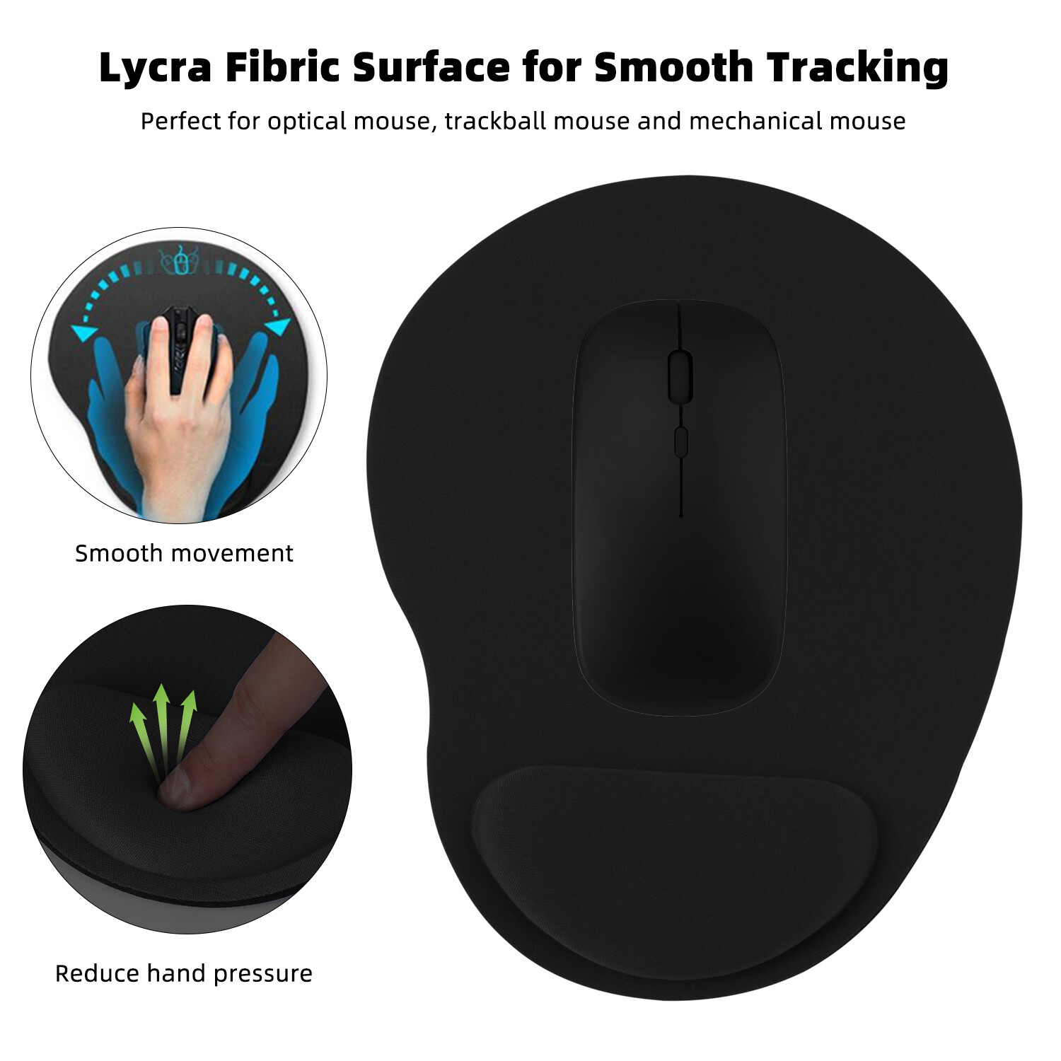Wireless Bluetooth Keyboard / LED Mouse Pad For Mac Apple Laptop PC Universal