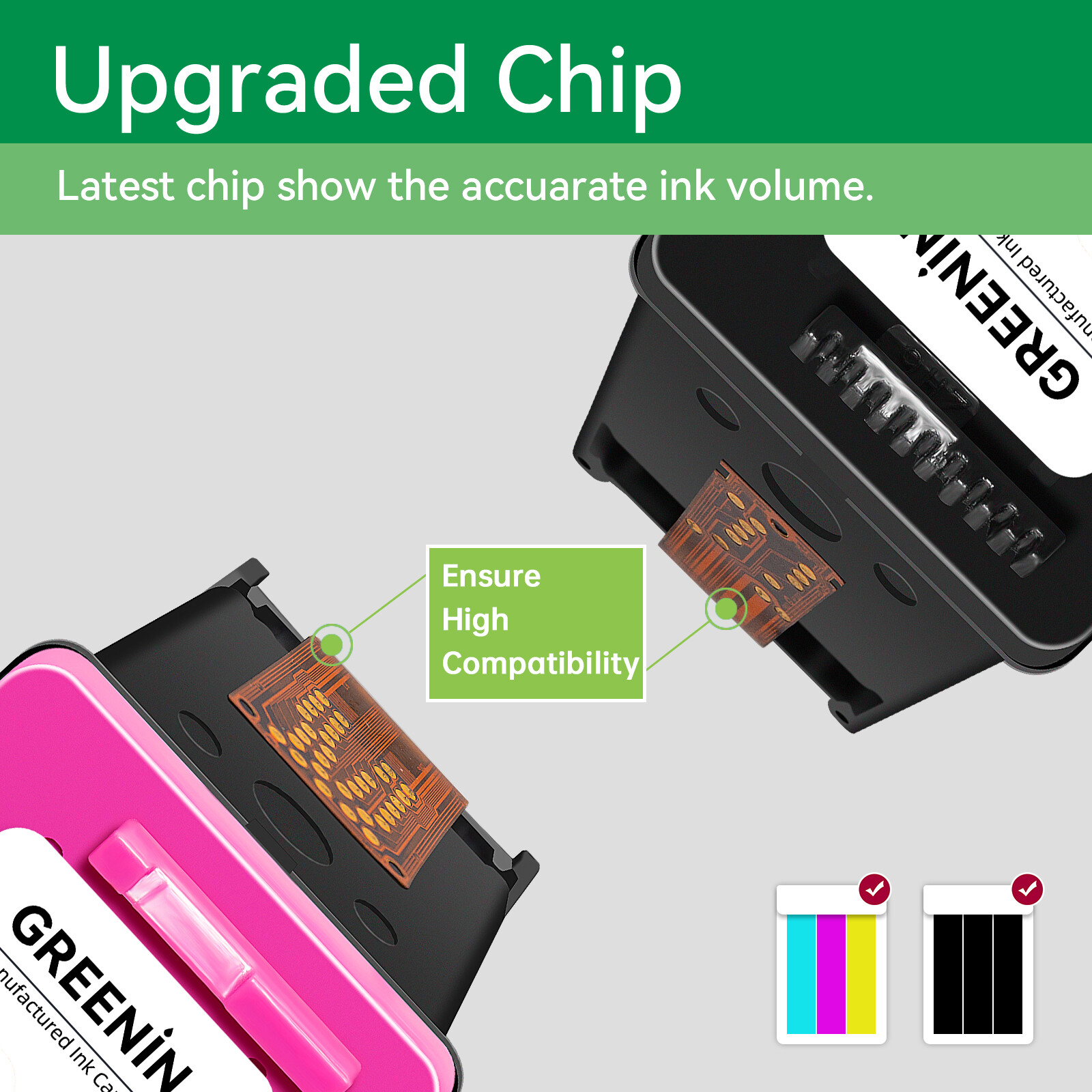 For HP 61XL 61-XL Ink Cartridges for HP ENVY 4500 4501 4502 4504 5530 5531 5535