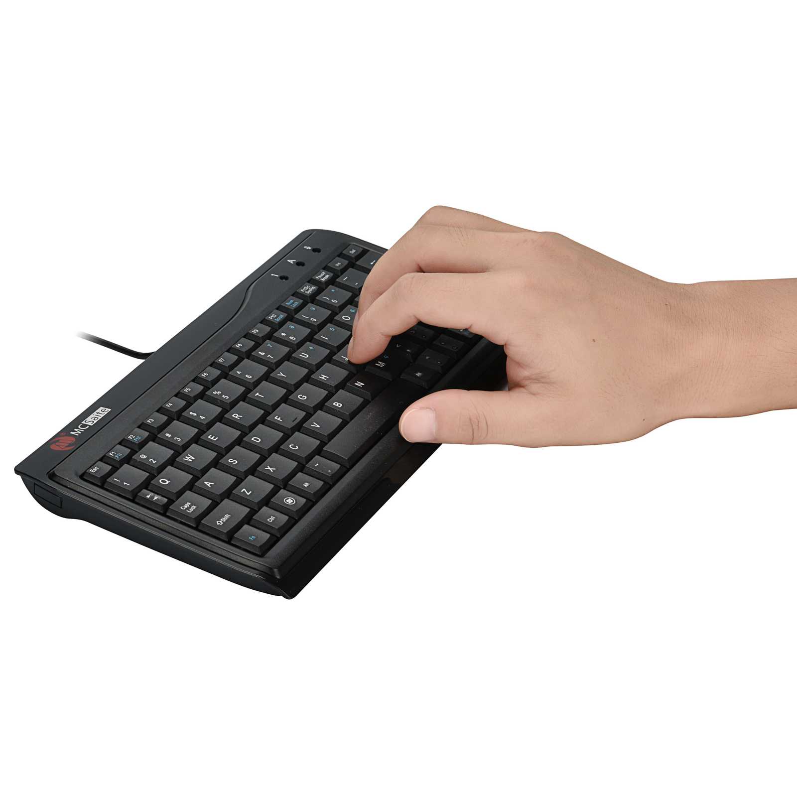 MC-8017 Wired 78 Keys USB Wired Mini Multimedia Keyboard for Laptops PC Computer