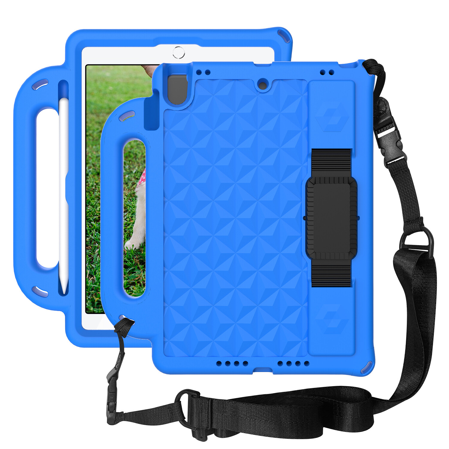 Shockproof Case With Shoulder Strap Cover For iPad 5th 6th 7th 8th 9th Gen Mini