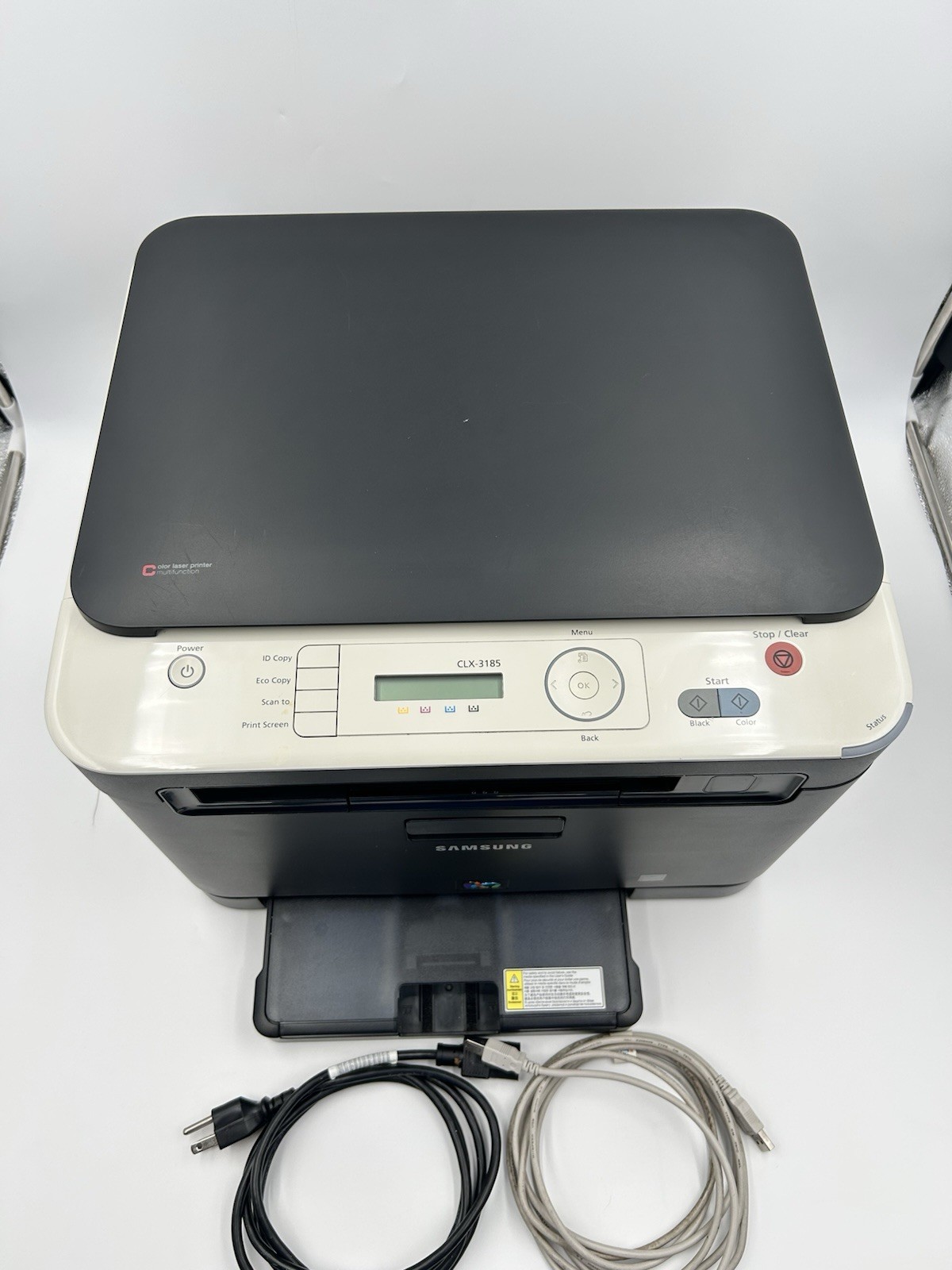 Samsung CLX-3185FW Color Xpression All-In-One Color Laser Printer No ink