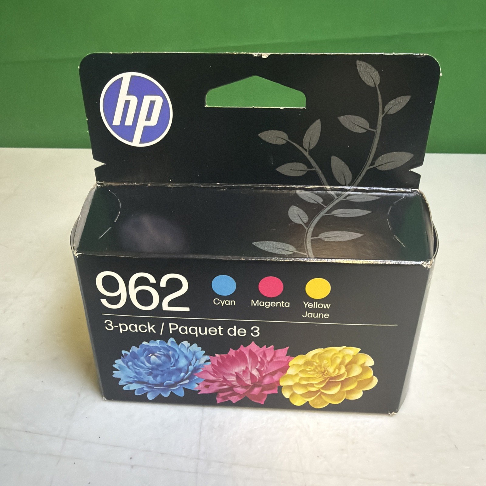 HP 962 3-Pack Ink Cartidge Cyan Magenta And Yellow (New)
