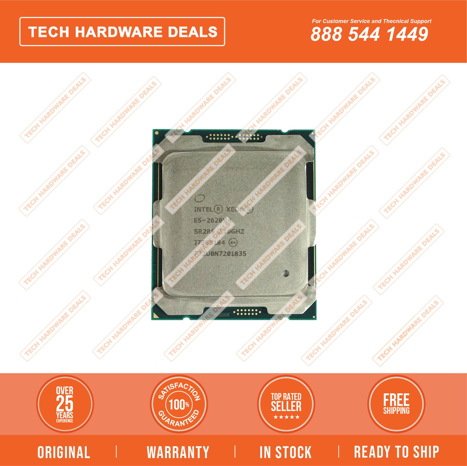 CM8066002032201 Intel Xeon E5-2620 v4 (20M Cache 2.10 GHz) FC-LGA14A Process