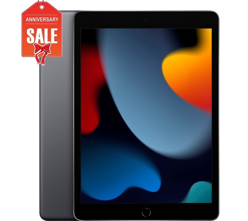Apple iPad 10.2″ 9th Gen, 64GB, Wi-Fi – Space Gray – Good Condition