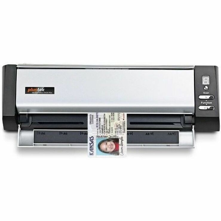 Plustek D430PLUS MobileOffice Scanner 600×600 dpi Compact