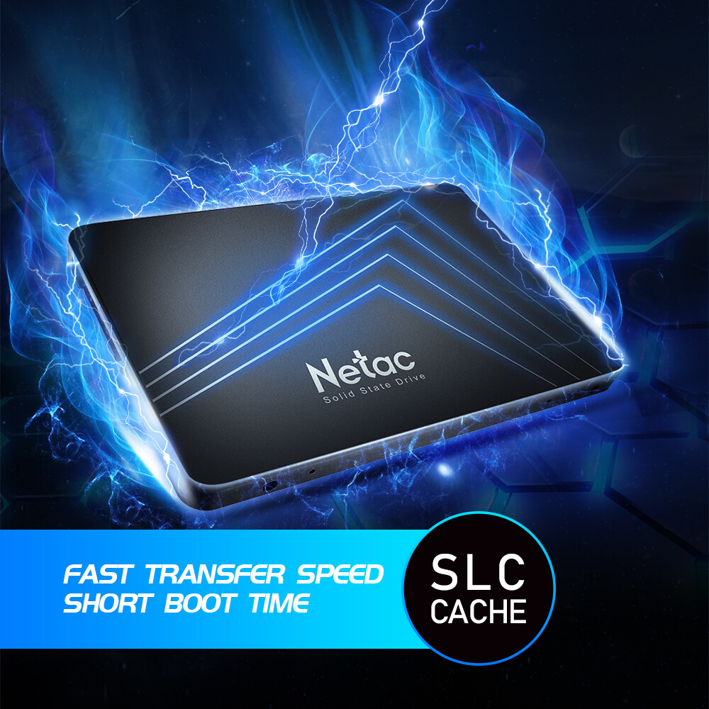 Netac Internal SSD 1TB Solid State Drive 2.5” SATA III 6GB/s Up to 550MBps