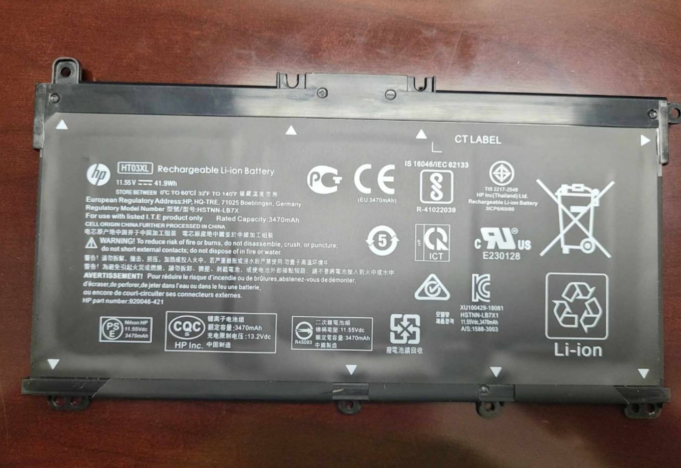 Genuine OEM HT03XL Battery for HP Pavilion L11421-2C2 L11119-855 15-CS 15-DA US